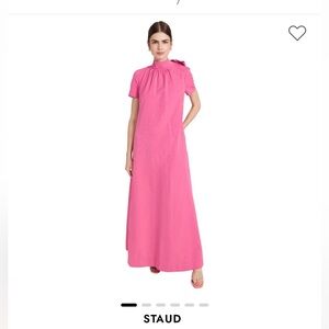 Staud Ilana Dress - NWT - Lollipop pink - Small